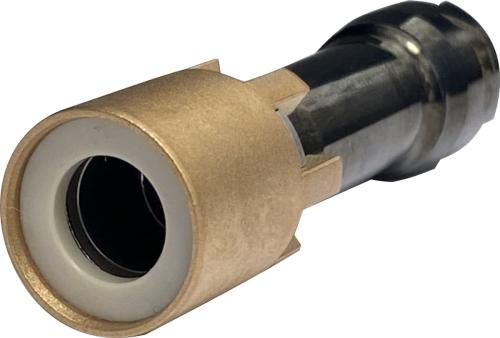 Preview: Spannsatz HS-A/E 32-B 40-B-S-SR in schwarz/bronze zusammengebaut und schräg liegend mit der Artikelnummer 9560011536 von OTT-JAKOB Spanntechnik